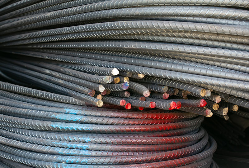 Coiled rebar